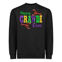 Black happy mardi gras with lobster Heavyweight Sweatshirt - AdoDesignShop