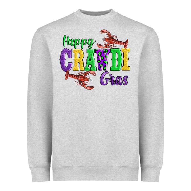 Happy Mardi Gras With Lobster Heavyweight Sweatshirt by AdoDesignShop | Teevron