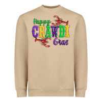 Mushroom happy mardi gras with lobster Heavyweight Sweatshirt - AdoDesignShop