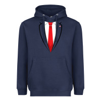Navy halloween trump suit shirt us president easy costume t shirt Heavyweight Hoodie - baoMotion