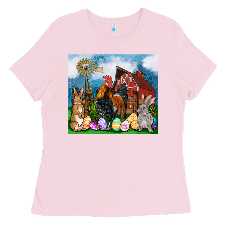 Farm Animals 20oz Ladies Tee by OliviaCreatesArt | Teevron
