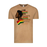 Vintage Camel I am black man Vintage Tee - FaDigitalArtStudio