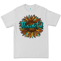 Dove Grey thankful sunflower Premium Tee - RanaPortraitStore