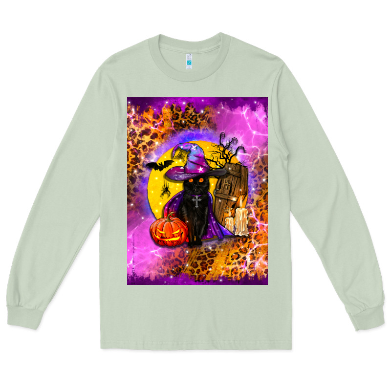Witchy Cat Long Sleeve Tee by BundleAndBundleShop | Teevron