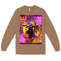 Toasted Coconut witchy cat Long Sleeve Tee - BundleAndBundleShop