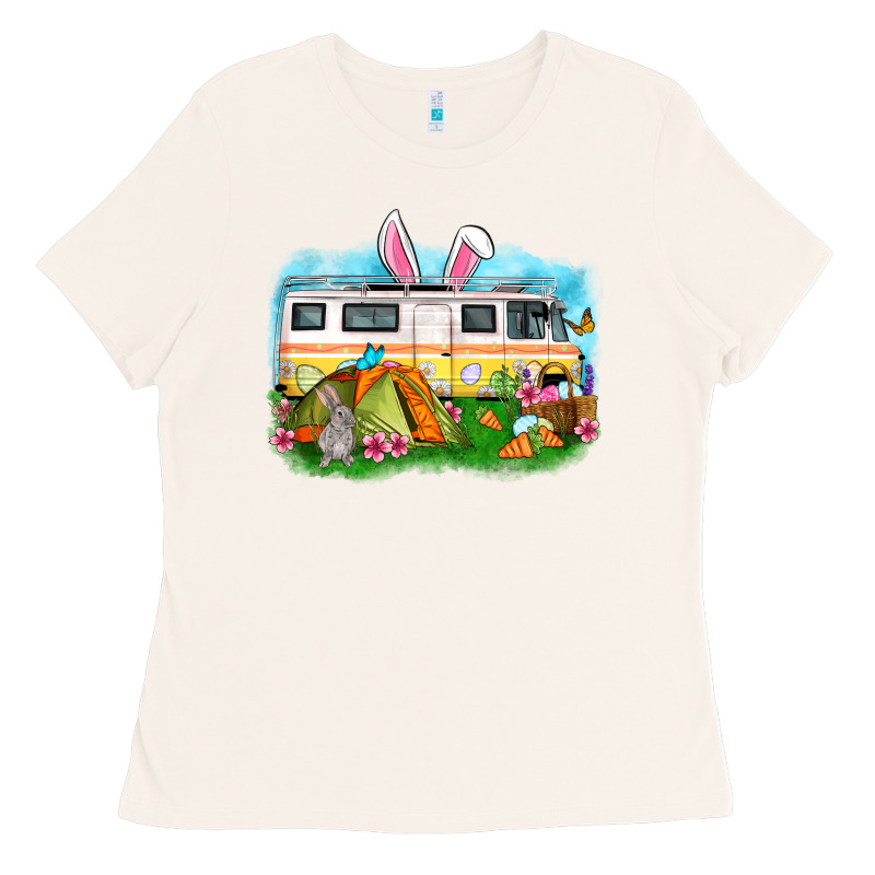 Easter Day Camper Ladies Tee by OliviaCreatesArt | Teevron