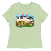 Matcha Easter Day camper Ladies Tee - OliviaCreatesArt