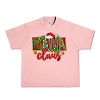 Salmon Christmas Nana Claus Mother's Day Urban Heavy Tee - FaDigitalArtStudio