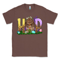 Chestnut Hop Rabbit Easter Day Classic Tee - HowdyJamesFarm