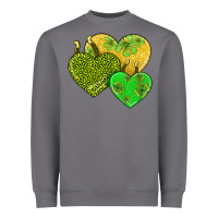 Storm st patricks day hearts Heavyweight Sweatshirt - AdoDesignShop