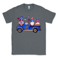 Charcoal Heather american flag gnomes truck Classic Tee - Artiststas
