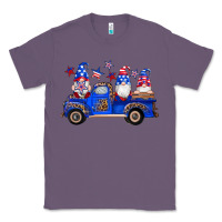Lavender american flag gnomes truck Classic Tee - Artiststas