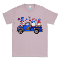 Lilac american flag gnomes truck Classic Tee - Artiststas