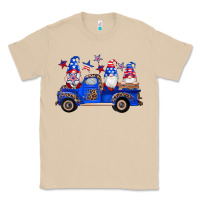 Mushroom american flag gnomes truck Classic Tee - Artiststas