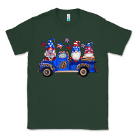 Sports Green american flag gnomes truck Classic Tee - Artiststas