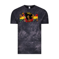 Cloud Black Juneteenth mom Vintage Tee - FaDigitalArtStudio