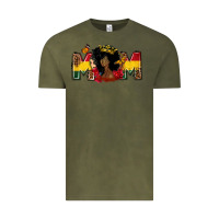Vintage Olive Juneteenth mom Vintage Tee - FaDigitalArtStudio