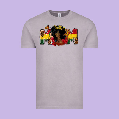 Juneteenth Mom Vintage Tee Designed By Fadigitalartstudio