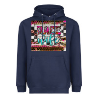 Navy race wife Heavyweight Hoodie - JahusDesignShop