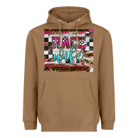 Toasted Coconut race wife Heavyweight Hoodie - JahusDesignShop