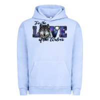 Pigment Grape Ice For The Love Of The Wolves Urban Hoodie - RanaPortraitStore