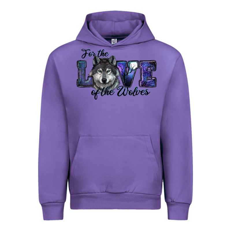 For The Love Of The Wolves Urban Hoodie by RanaPortraitStore | Teevron