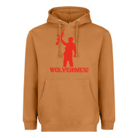 Meerkat red dawn wolverines Heavyweight Hoodie - baoMotion