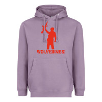 Lavender red dawn wolverines Heavyweight Hoodie - baoMotion