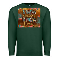 Sports Green kinda classy kinda hood Premium Sweatshirt - JahusDesignShop