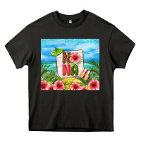Asphalt summer nana Heavy Core Tee - TumblerDesignByShophia