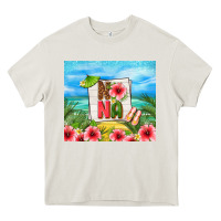 Cream summer nana Heavy Core Tee - TumblerDesignByShophia