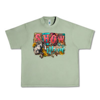 Oil Green Show mom horse Mother's Day Urban Heavy Tee - FaDigitalArtStudio