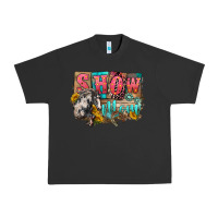 Pigment Black Show mom horse Mother's Day Urban Heavy Tee - FaDigitalArtStudio