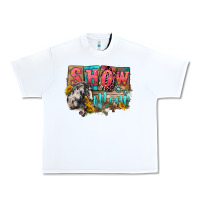 White Show mom horse Mother's Day Urban Heavy Tee - FaDigitalArtStudio