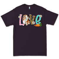 Plum Love Easter Rabbit Easter Day Premium Tee - HowdyJamesFarm