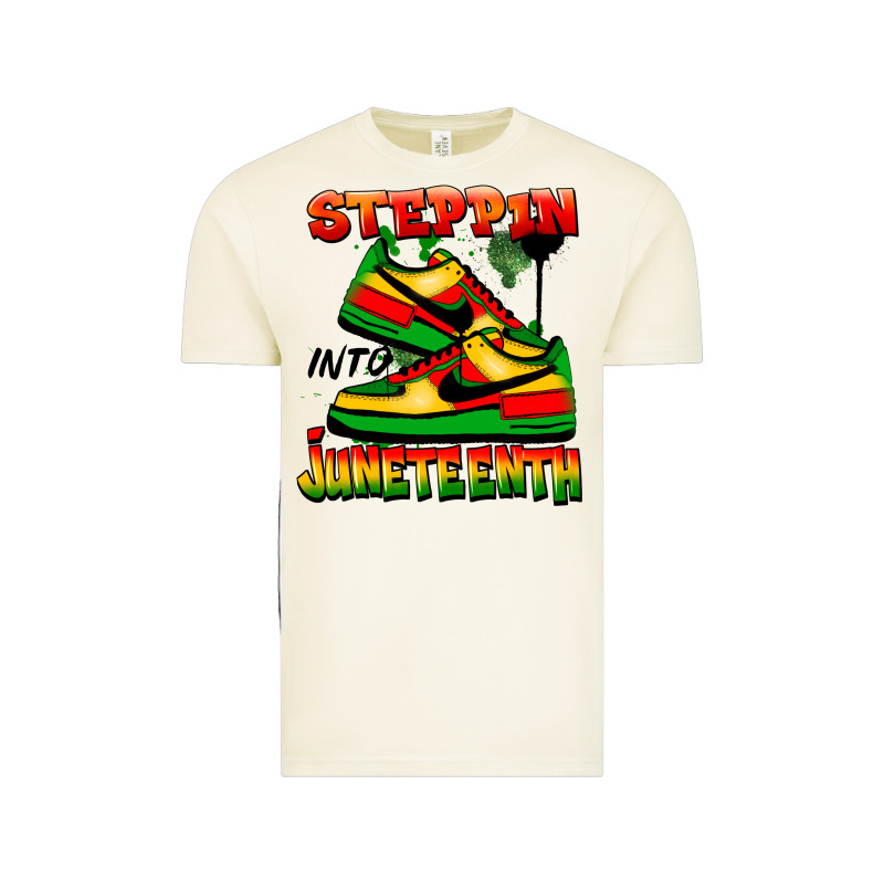 Steppin' Into Juneteenth Vintage Tee by FaDigitalArtStudio | Teevron