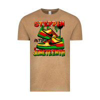 Vintage Camel Steppin' into Juneteenth Vintage Tee - FaDigitalArtStudio