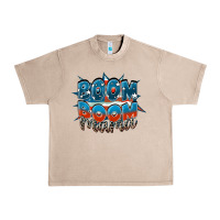 French Oak Boom boom Mama Urban Heavy Tee - FaDigitalArtStudio