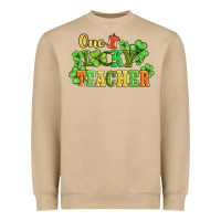 Mushroom one lucky teacher Heavyweight Sweatshirt - AdoDesignShop