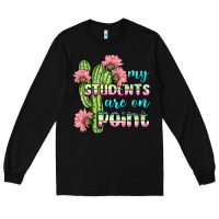 Black my students are on point Long Sleeve Tee - BundleAndBundleShop