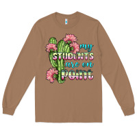 Toasted Coconut my students are on point Long Sleeve Tee - BundleAndBundleShop