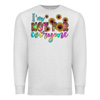 Oatmeal Heather i'm not for everyone Premium Sweatshirt - JahusDesignShop