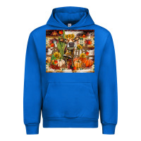 Cobalt fall heifer cow Urban Hoodie - RanaPortraitStore