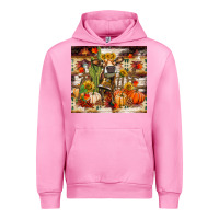 Fuchsia Pink fall heifer cow Urban Hoodie - RanaPortraitStore