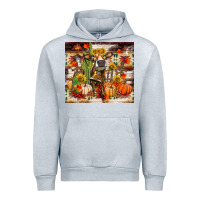 Heather Grey fall heifer cow Urban Hoodie - RanaPortraitStore