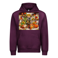Mauve Wine fall heifer cow Urban Hoodie - RanaPortraitStore