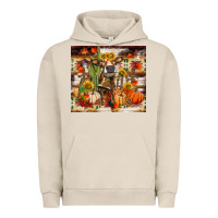 Pigment French Oak fall heifer cow Urban Hoodie - RanaPortraitStore