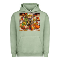 Pigment Oil Green fall heifer cow Urban Hoodie - RanaPortraitStore