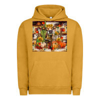 Pigment Peanut Butter fall heifer cow Urban Hoodie - RanaPortraitStore