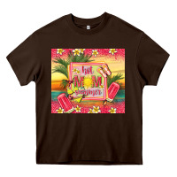 Chocolate Brown hot mom summer Heavy Core Tee - TumblerDesignByShophia